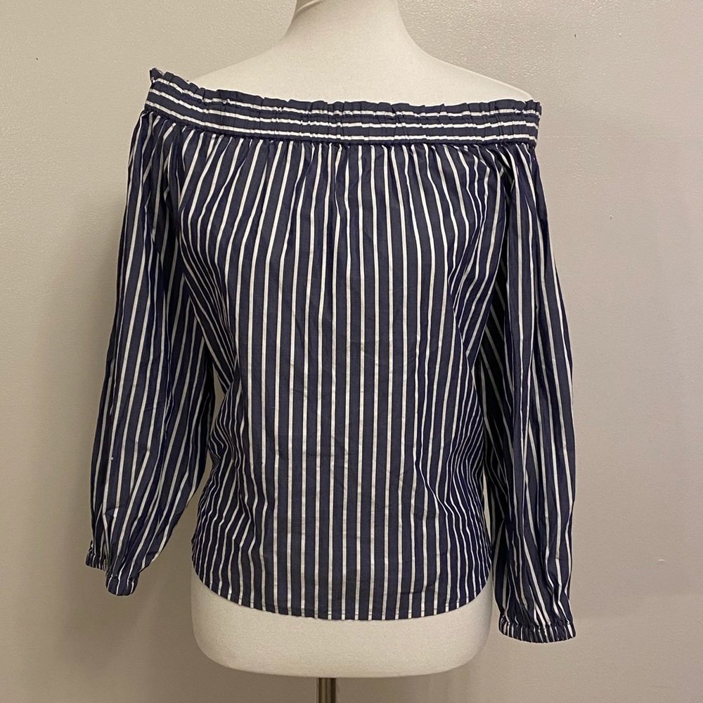 J crew off shoulder float top 6